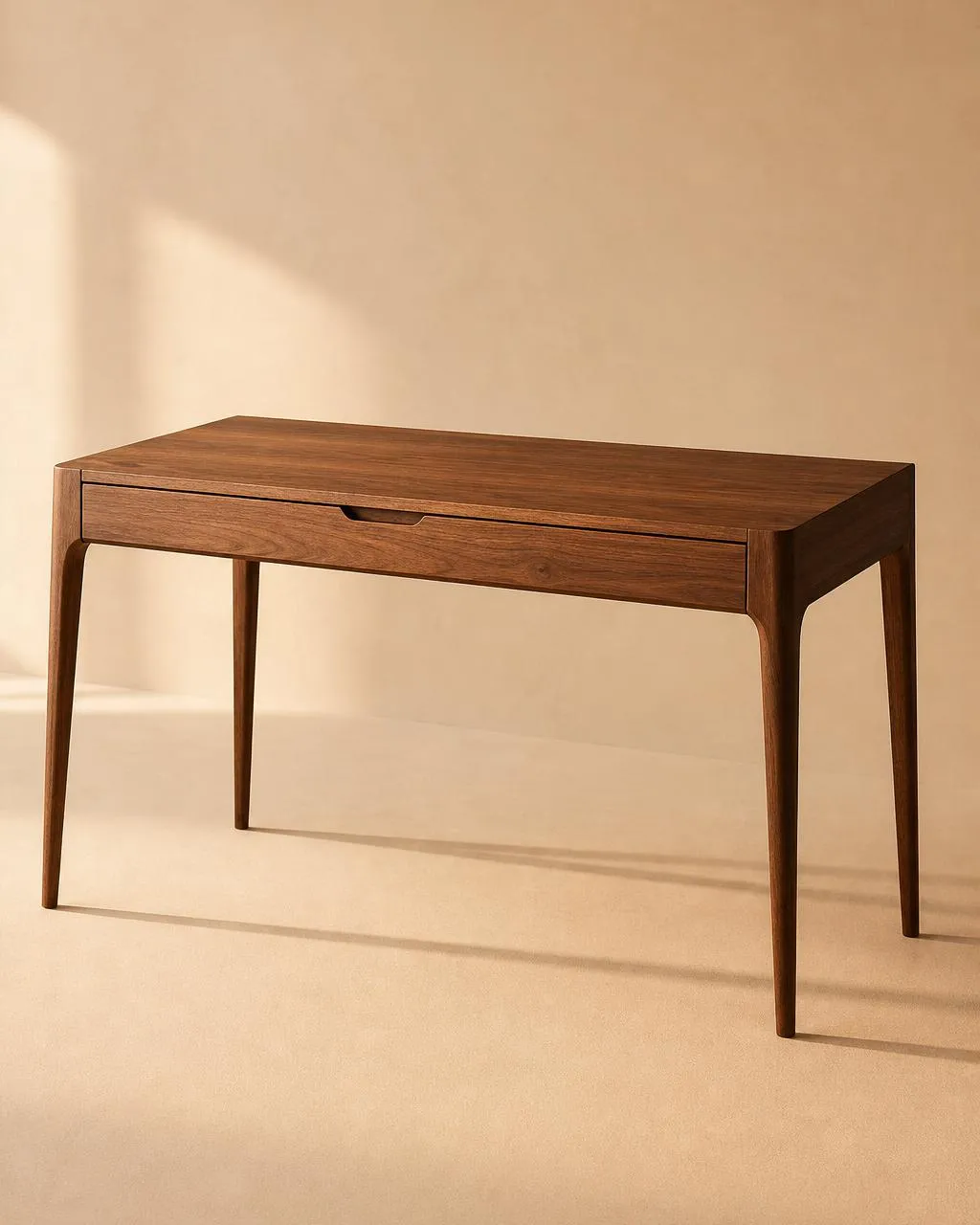 Tora Desk — Architectural Walnut Desk